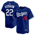 Clayton Kershaw Los Angeles Dodgers Alternate Royal Limited Jersey - Royal