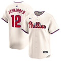 Kyle Schwarber Philadelphia Phillies Alternate Limited Jersey - Cream